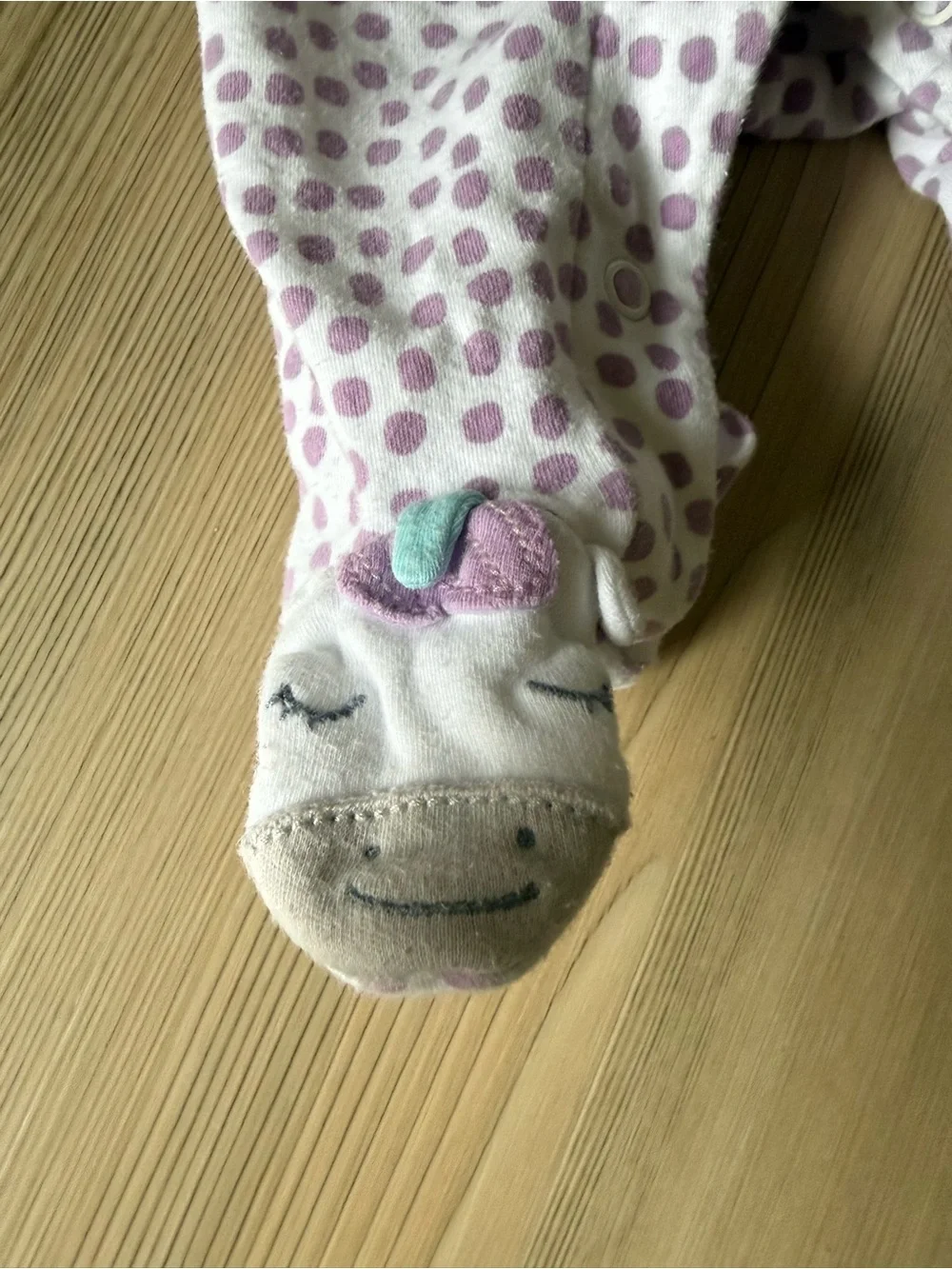 Carter’s Simple Joys Baby Girl Unicorn Print Sleepers - 2 Pack